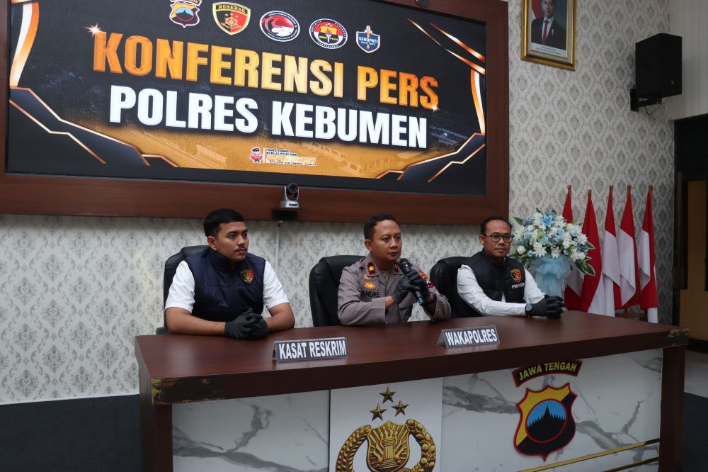 Jelang Hari Bhayangkara ke-80, Polres Kebumen Bongkar Kasus Curanmor, Penipuan Tinder hingga Peredaran Tramadol
