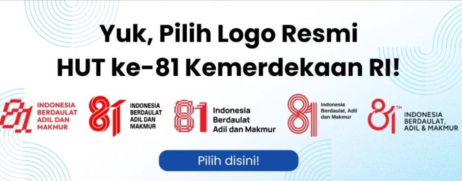 Polling Logo HUT RI Ke-81 Dibuka, Masyarakat Bisa Pilih Desain Favorit dan Berpeluang Hadiri Upacara 17 Agustus
