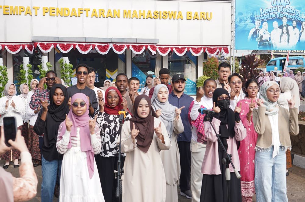 HUT Kemerdekaan RI ke-81 di UMP Jadi Momentum Mahasiswa Internasional Mengenal Indonesia