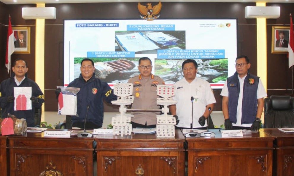 Pengusaha Tambak Udang di Batang Jadi Tersangka, Alih Fungsi Lahan Sawah Dilindungi Rugikan Negara Rp32 Miliar