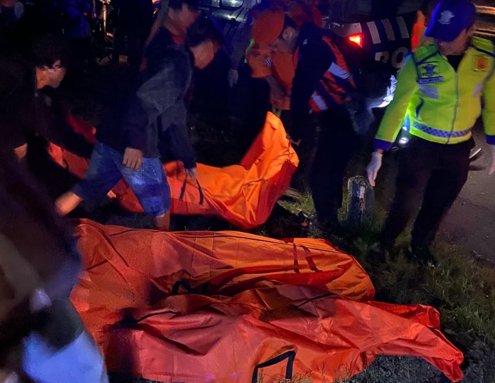 Diduga Terobos Palang Pintu, Tiga Pengendara Meninggal Tertemper KA Taksaka di Karanganyar Kebumen