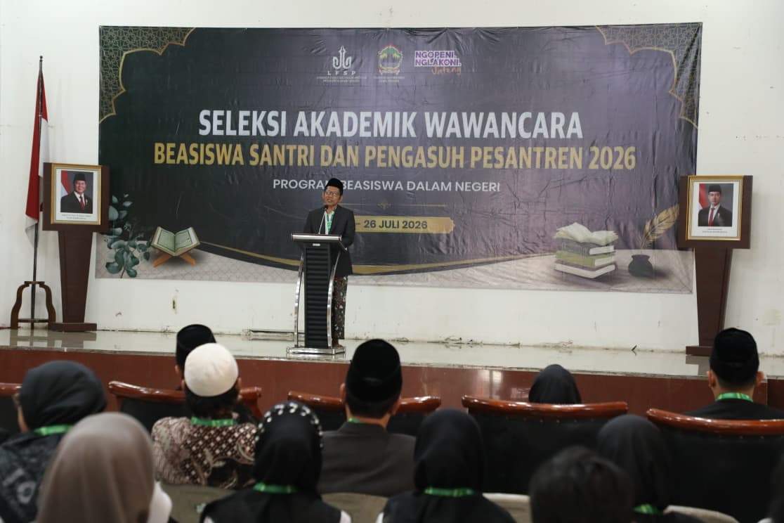 942 Pendaftar Ikuti Seleksi Beasiswa Pesantren Pemprov Jateng, 15 Santri Lolos Kuliah di Luar Negeri