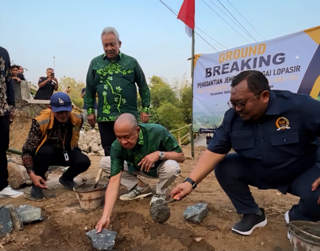 Pembangunan Jembatan Lopasir Banyumas Resmi Dimulai, Warga Adisara dan Karanglewas Segera Nikmati Akses Baru