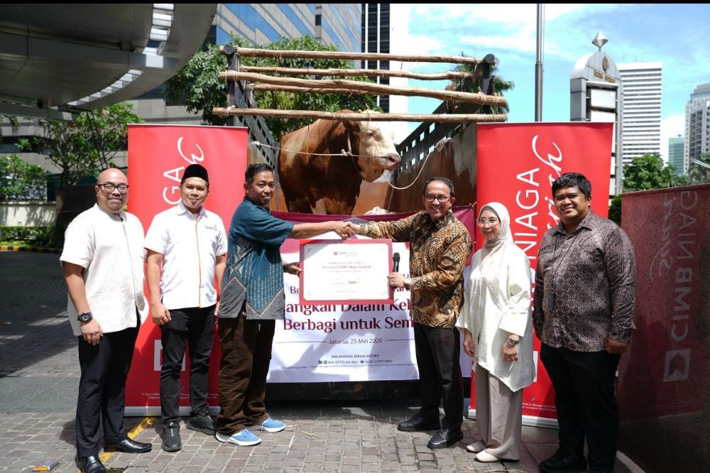 CIMB Niaga Syariah Salurkan Dana Kurban Rp737 Juta, Gandeng Muhammadiyah dan Mitra Filantropi Sambut Iduladha 1447 H