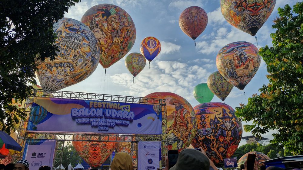 Festival Balon Udara UMP 2026 Jadi Magnet Wisata Banyumas