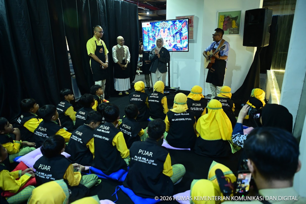 Hari Anak Nasional 2026, Komdigi Dorong Platform Digital Lebih Ramah Anak
