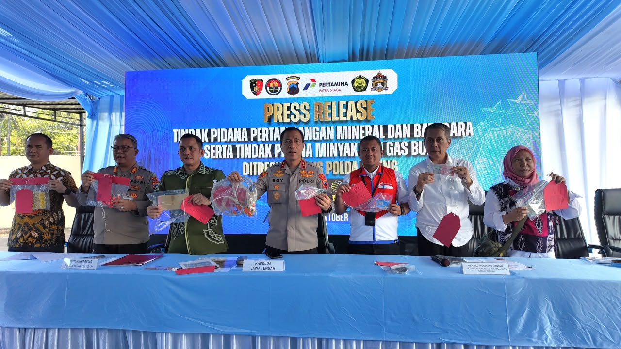 Stok BBM Aman, Pertamina Apresiasi Polda Jateng Bongkar Kasus Penyalahgunaan Subsidi