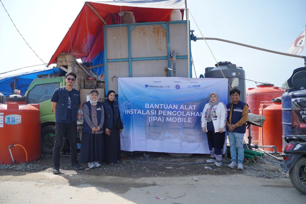 Teknologi Filter Air ParagonCorp–ITB Bantu Warga Aceh Tamiang Nikmati Air Bersih dari Sungai