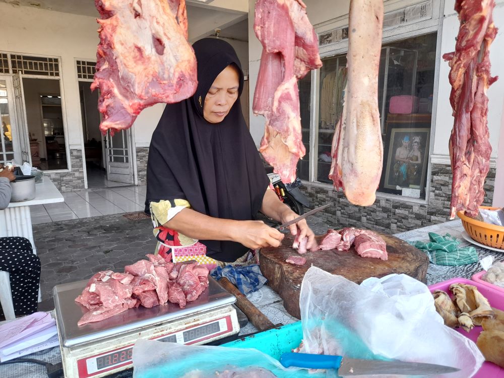 Harga Daging Sapi Nasional Masih Terkendali