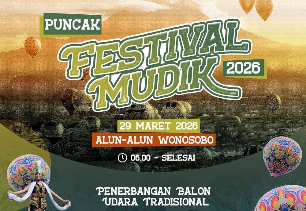 Festival Balon Udara Wonosobo 2026 Digelar Sepekan, Hadir di 23 Lokasi Selama Musim Mudik