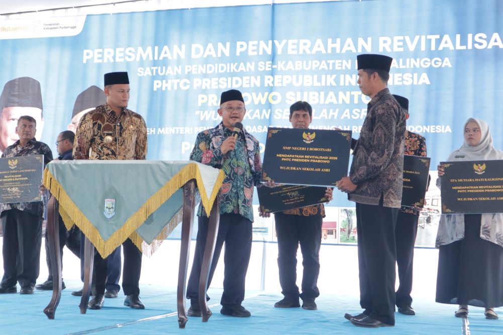 44 Sekolah di Purbalingga Direvitalisasi, Bupati Fahmi Minta Pusat Percepat Pembangunan Sekolah Nasional Terintegrasi
